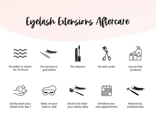 10 Eyelash Extension Aftercare Tips You Should Follow