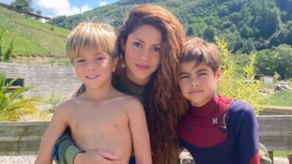 Shakira With Sons
