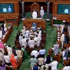 Lok Sabha passes bill on pharmaceutical education institutes while Rajya Sabha sees repeated adjournments