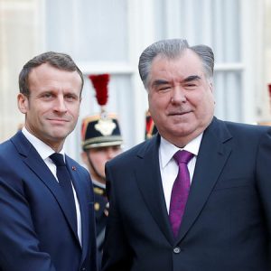 Macron invites Tajik President to visit France