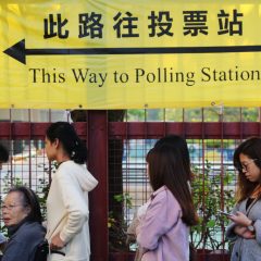 Polls close in first elections post electoral system changes in Hong Kong