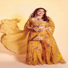 Madhuri Dixit's In Yellow Cape Set Will Make Your Heart Skip A Beat