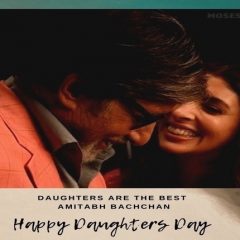 Amitabh Bachchan: Without Daughters, Society And Culture Will Be Dull