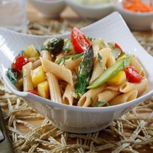 Penne Pasta With Spring Vegetables Recipe