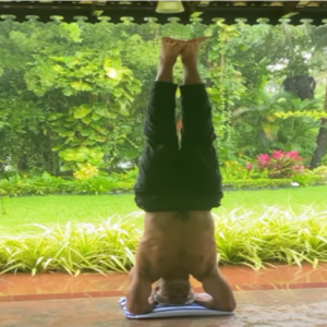 Milind Soman Stretches His 'Mind, Body & Spirit' By Doing A Headstand