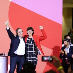 Germany's left-leaning SPD narrowly wins German election against Merkel's CDU, uncertainty remains over next leader