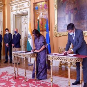 Lekhi meets Portugal's Secretary of State for International Affairs, signs agreement on recruiting Indians to work in Portugal