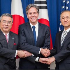 US State Secretary, Japanese, South Korean Foreign Ministers to discuss N Korea