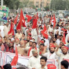 Pakistan's Awami National Party protests against rising prices, says govt forcing poor to die by suicide