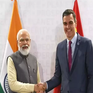 PM Modi meets Spanish Prime Minister Pedro Sanchez