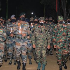 Indian Army contingent reaches Sri Lanka to participate in Exercise Mitra Shakti '21