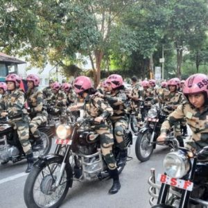 'All Women Mashaal Motorcycle Rally' by BSF