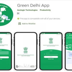 Delhi- 'Green Delhi App'