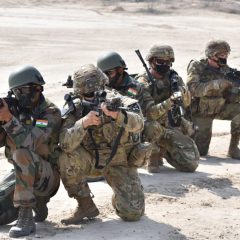 India-US soldiers play Kabaddi, American Football during Ex Yudh Abhyas 21