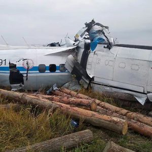 Plane crashes in Russia's Tatarstan, 16 killed