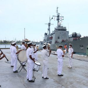 Bangladesh naval ship arrives at Visakhapatnam to commemorate Swarnim Vijay Varsh