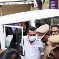 DMK MP TRVS Ramesh surrenders before Tamil Nadu court in murder case