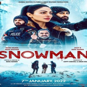 Neeru Bajwa's 'Snowman' To Release On January 7, 2022