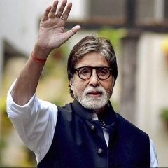 Amitabh Bachchan Greets Fans Outside Jalsa On His 79th Birthday