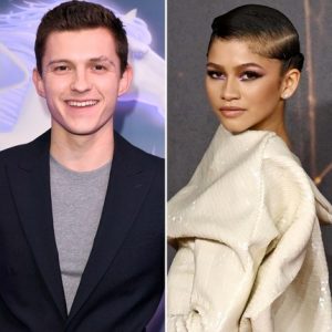 Tom Holland Shares Picture Of Rumoured GF Zendaya From 'Dune' Red Carpet