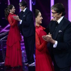 Amitabh Bachchan, Kriti Sanon Performs 'Ballroom Dancing'; Big B Relives College Days