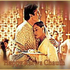 Amitabh Bachchan Shares Picture With Wife Jaya To Extend Karva Chauth Wishes