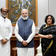 Rajinikanth meets PM Modi and President Kovind