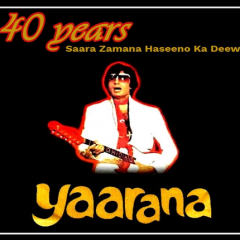 40 Years Of 'Yaarana': Amitabh Bachchan Recalls Shooting 'Saara Zamana'