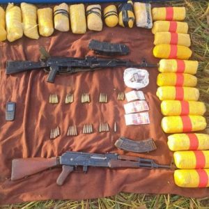 BSF Recovers Arms & Drugs
