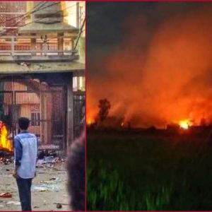 Bangladesh violence: Over 60 houses of one community torched
