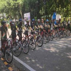 Gujarat CM flags off ITBP Cycle Rally from Ahmedabad