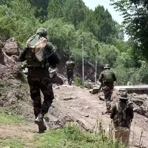 J-K: 3 terrorists killed in encounter in Budgam, further details awaited