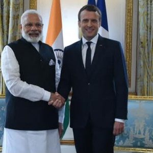 PM Modi, Macron briefly interact on sidelines of G20 Summit
