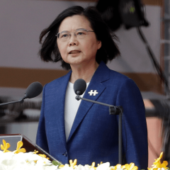 In the face of threats from China, Taiwan stands on democracy's first line of defense: Tsai Ing-wen