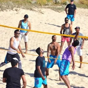 T20 WC: Team India 'unwinds' day off with beach volleyball