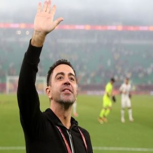 Xavi as FCB head coach