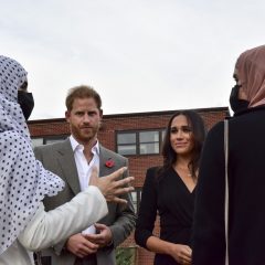 Prince Harry, Meghan meet Afghan refugees in New Jersey
