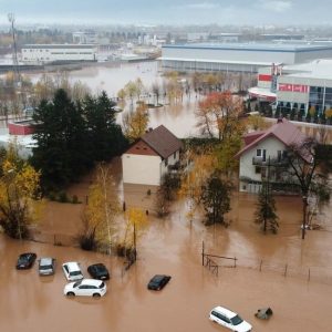 Bosnian capital struggles with flooding after heavy rainfall