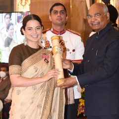 Withdraw Kangana Ranaut's Padma Shri: AAP MP to VP Naidu over actor's controversial remarks