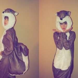 Taylor Swift Dresses Up As A Squirrel For Halloween 2021