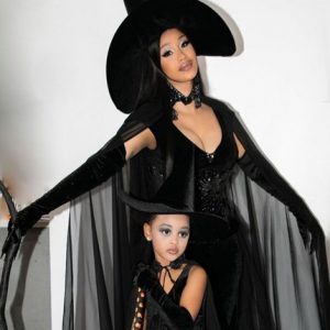 Cardi B, Daughter Kulture Slays In Matching Costumes On Halloween