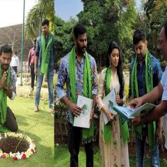 Vishal Krishna Reddy Names A Plant After Puneeth Rajkumar