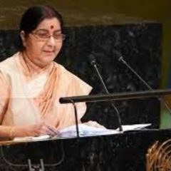 Former External Affairs Minister Late Sushma Swaraj awarded Padma Vibhushan