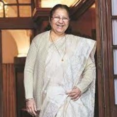 Former Lok Sabha Speaker Sumitra Mahajan awarded Padma Bhushan