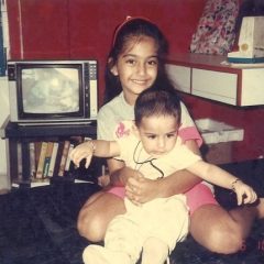 Sonam Kapoor Shares Childhood Pics With Brother Harsh Varrdhan