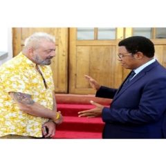 Sanjay Dutt Meets PM Of Tanzania Kassim Majaliwa