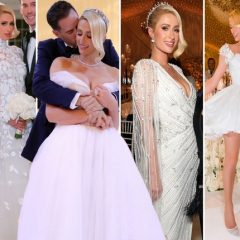 Paris Hilton’s Stunning Wedding & Reception Looks