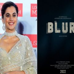 Taapsee Pannu Blindfolded Herself For 12 Hours For 'Blurr'