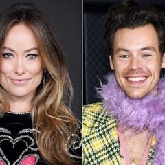 Olivia Wilde Supports Harry Styles' New Beauty Brand