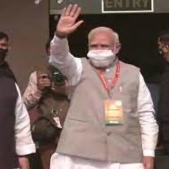 PM Modi in Party Meeting
